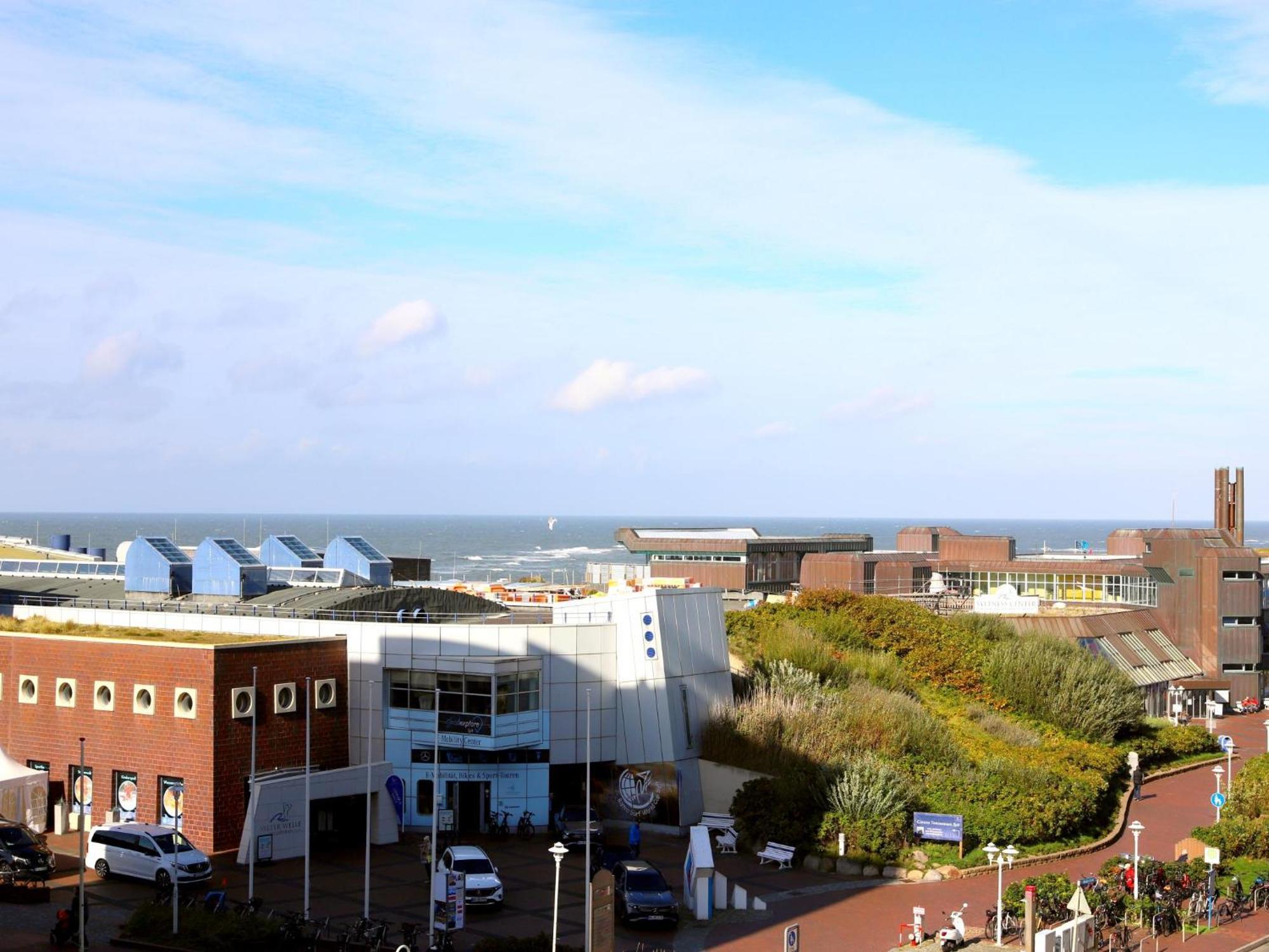 Strandnahe Ferienwohnung, Zentral Gelegen, Wlan Und Balkon, Andreas Dirks-Str. 1 Westerland Buitenkant foto