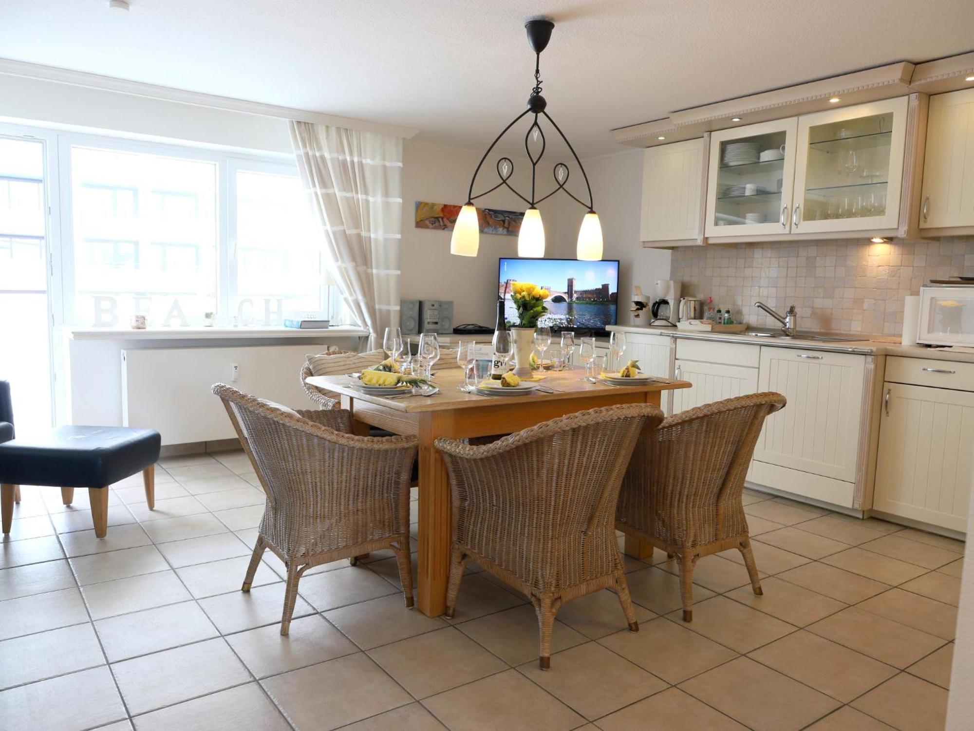Strandnahe Ferienwohnung, Zentral Gelegen, Wlan Und Balkon, Andreas Dirks-Str. 1 Westerland Buitenkant foto